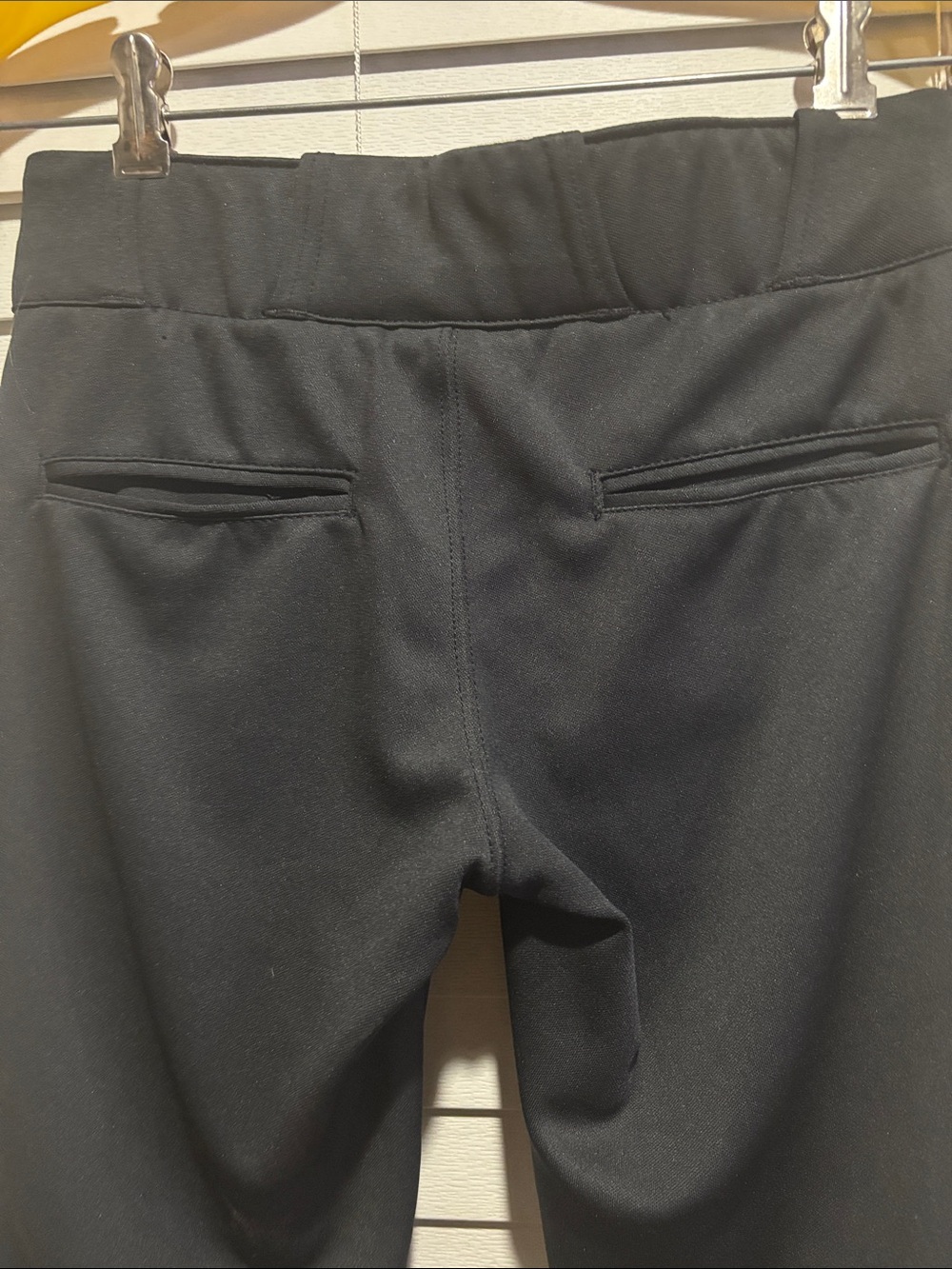 Girls Black softball / baseball Bottoms - Picture 4 of 6